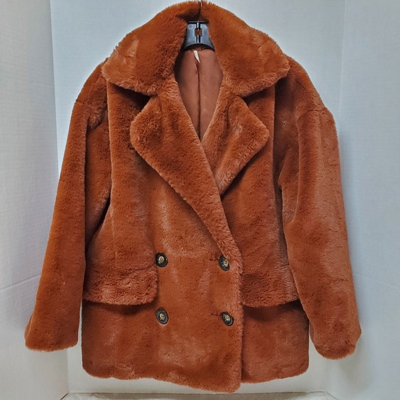 teddy bear coat rust